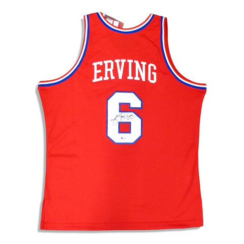 Julius Erving Signed 76ers NBA Jersey