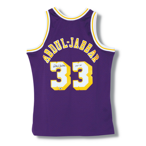 Kareem Abdul-Jabbar Signed Lakers NBA Jersey