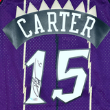 Vince Carter Signed Raptors Rookie NBA Jersey