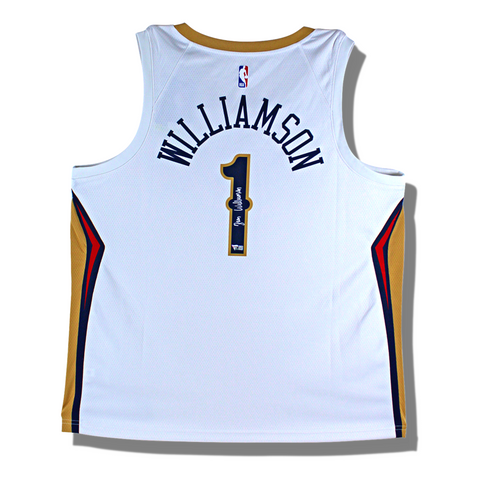 Zion Williamson Signed Pelicans NBA Jersey